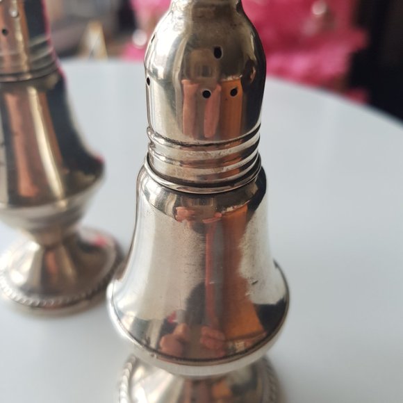 DUCHIN CREATIONS weighted 925 Salt & Pepper Shakers - stamped - Picture 6 of 8